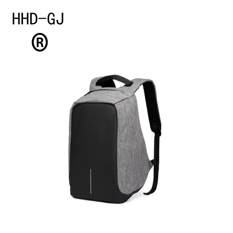 HHD-DJ USB зарядка Противоугонный рюкзак Для мужчин Дорожная безопасность Водонепроницаемый школьные рюкзаки для подростков, мужской 15-дюймовый рюкзак для ноутбука