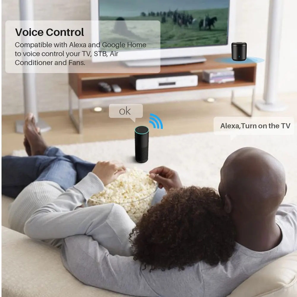 Broadlink RM Mini 3/Bestcon RM4C Mini WiFi 4G IR Remote Controller Via APP Control Smart Home Works With Alexa Echo Google Home smart ir remote controller