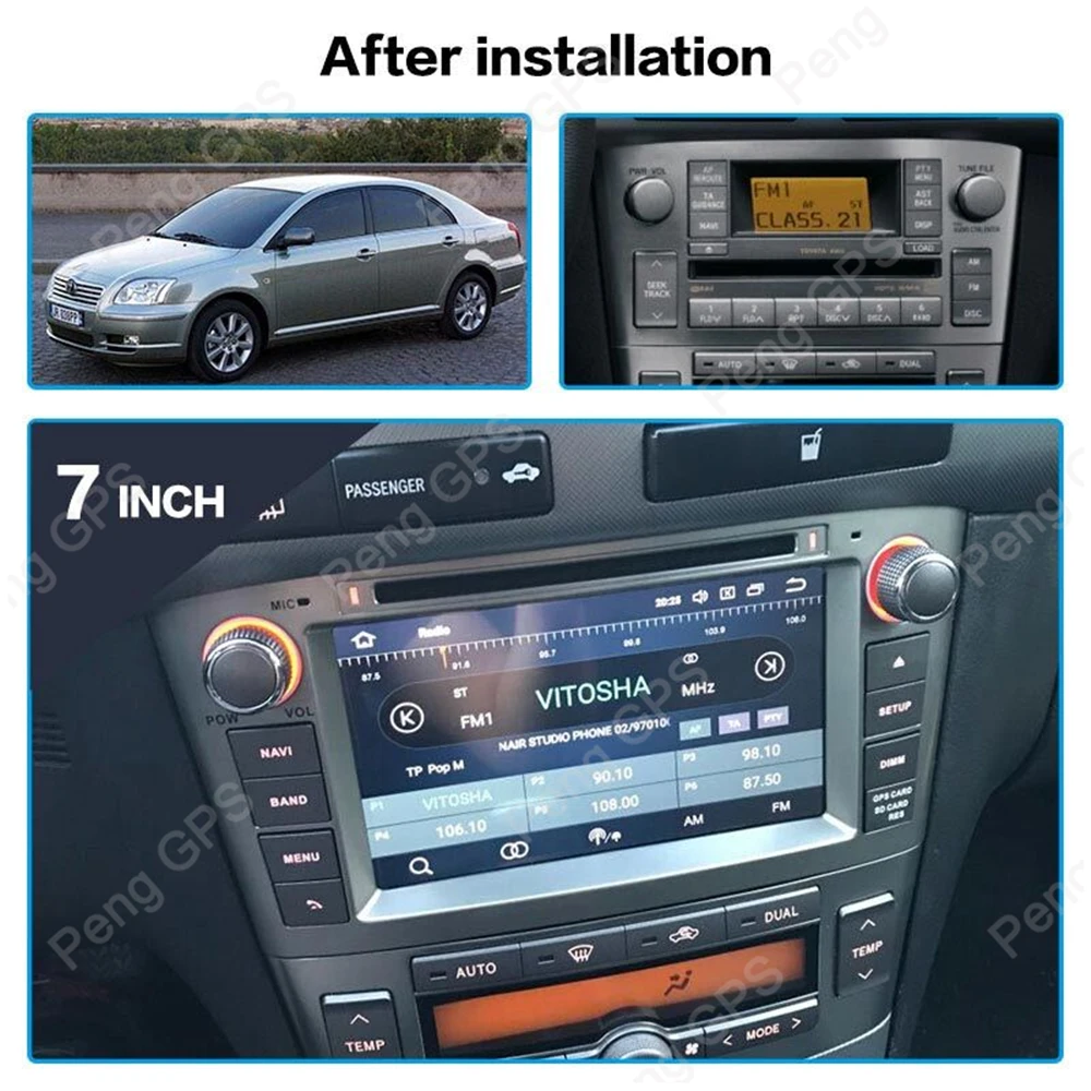 Best 2 Din Android 9.0 Octa Core Car Radio for Toyota Avensis 2002-2008 GPS Navigation CD DVD Player WIFI Bluetooth Headunit 3 Best 2 Din Android 9.0 Octa Core Car Radio for Toyota Avensis 2002-2008 GPS Navigation CD DVD Player WIFI Bluetooth Headunit 3