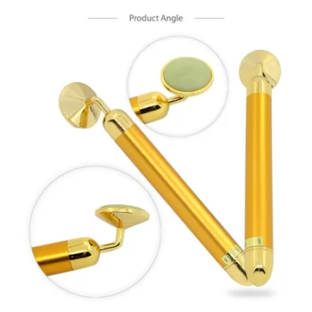 

Electric Jade Golden Massage Tool Face Lift Facial Wrinkle Lifting Firming Face Skin Anti-Wrinkle Stick Face Skin Care Tools