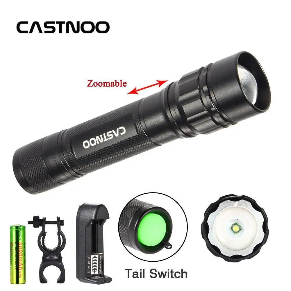 Bike Torch 6000 LM Zoomable CREE T6 LED 3 Mode Bicycle Torchlight with