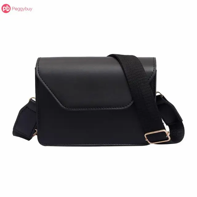 Buy 1pcs Women Shoulder Bag Thick Strap Flap Sling Bag Crossbody Bag Girl