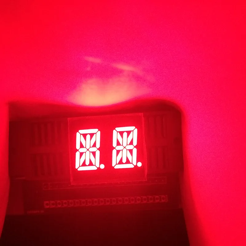 0.54inch 14 segments LED Display 2Block 2Bits 2Characters Digit RED CA