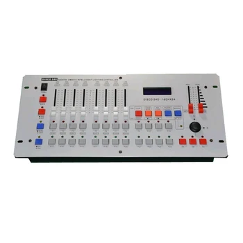 

Factory Price Disco 240 DMX Controller DMX 512 DJ Console Equipment For Stage Wedding And Event Lighting DJ Light Controller