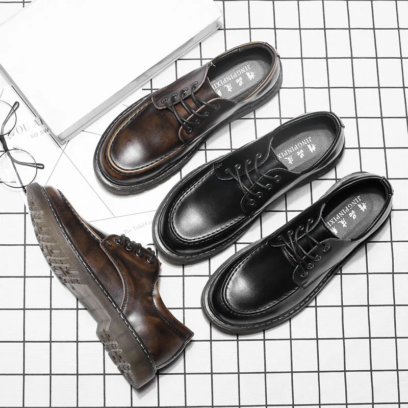 

37-44 Genuine Leather Shoes Men luxury brand designer elegant fashion mens shoes #XYD9666
