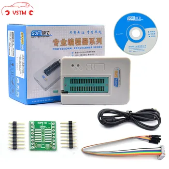 

VSTM SOFI SP8-A SOP8 CLIP CLAMP 93/24/25/BR90/SPI USB Programmer EEPROM BIOS IC socket adapter