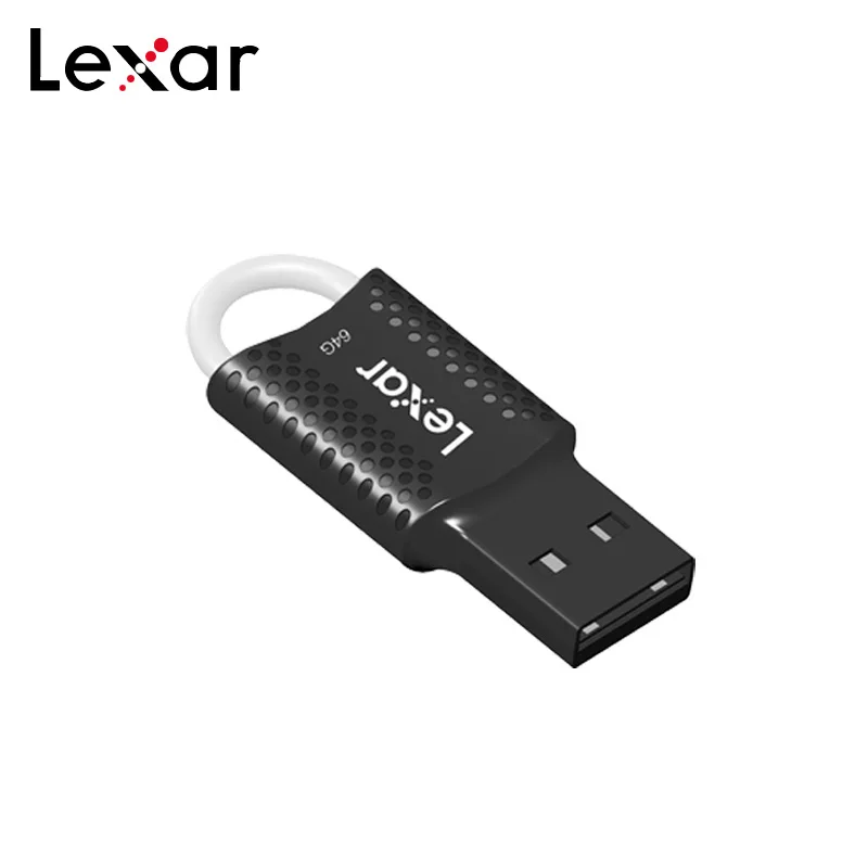 USB флеш-накопитель Lexar Jumpdrive V40, 64 ГБ, 32 ГБ, 16 ГБ, USB 2,0, Мини Портативный USB флеш-накопитель, карта памяти для хранения файлов