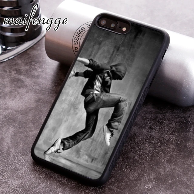 

maifengge Breaking Hip Hop Dancing phone Case cover For iPhone 6 6S 7 8 X XR XS max 5 5S SE Samsung Galaxy S6 S7 edge S8 S9 Plus