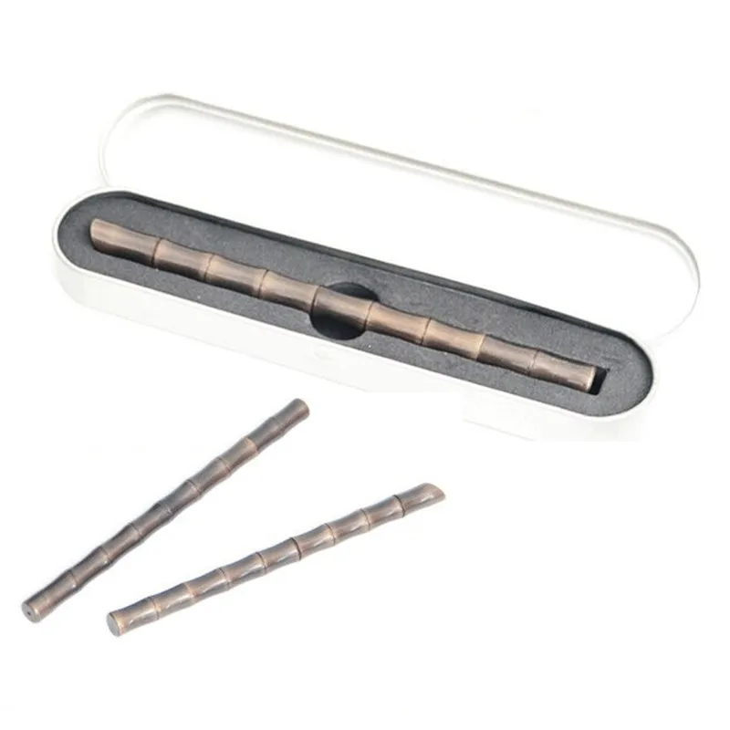 Goedkoop EDC Brons Messing Handgemaakte Pen Bamboe Potlood Tactical Pen zelfverdediging Pen Pocket Multi Gereedschap Outdoor Gear Camping Kit