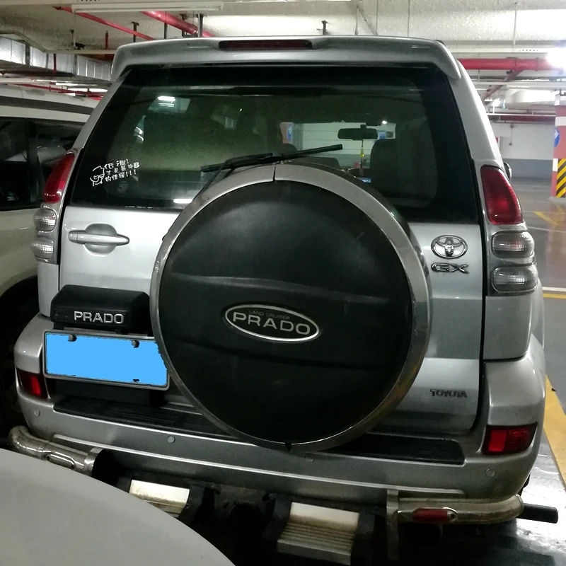 Для 2003 2004 2005 2006 2007 2008 2009 Toyota Land Cruiser Prado FJ120 4000 спойлер из АБС материала