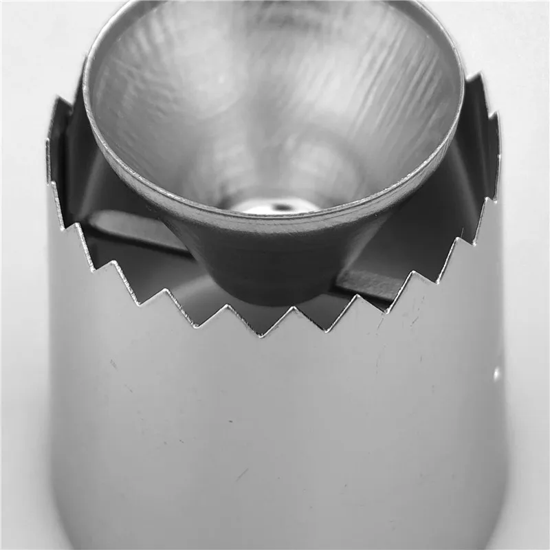 VOGVIGO 2 Size Nozzle Stainless Steel Dessert Cake Decorating Tips Kitchen Accessories DIY Cookie Bis Icing Cream Pastry Tool