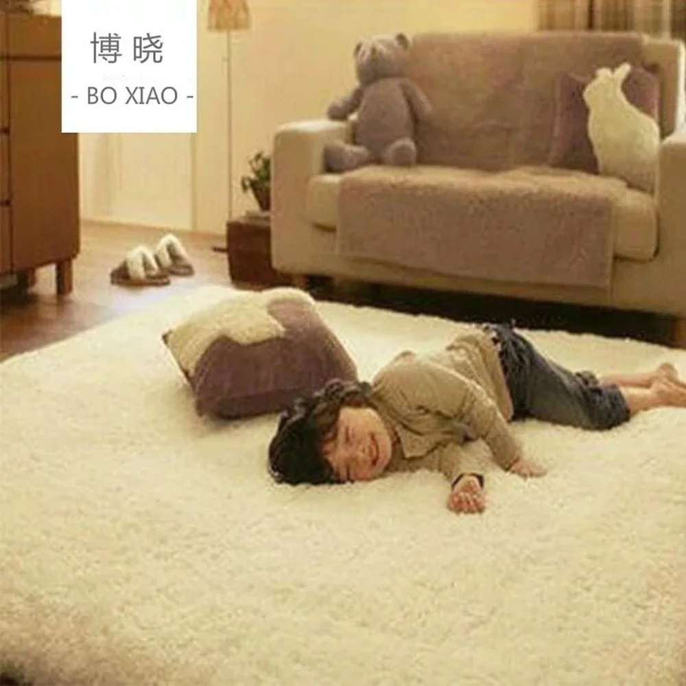 Современная мода супер мягкий ковер утолщенной высокой плотности меховые коврики и ковры для дома Гостиная Pad ночной Одеяло коврик