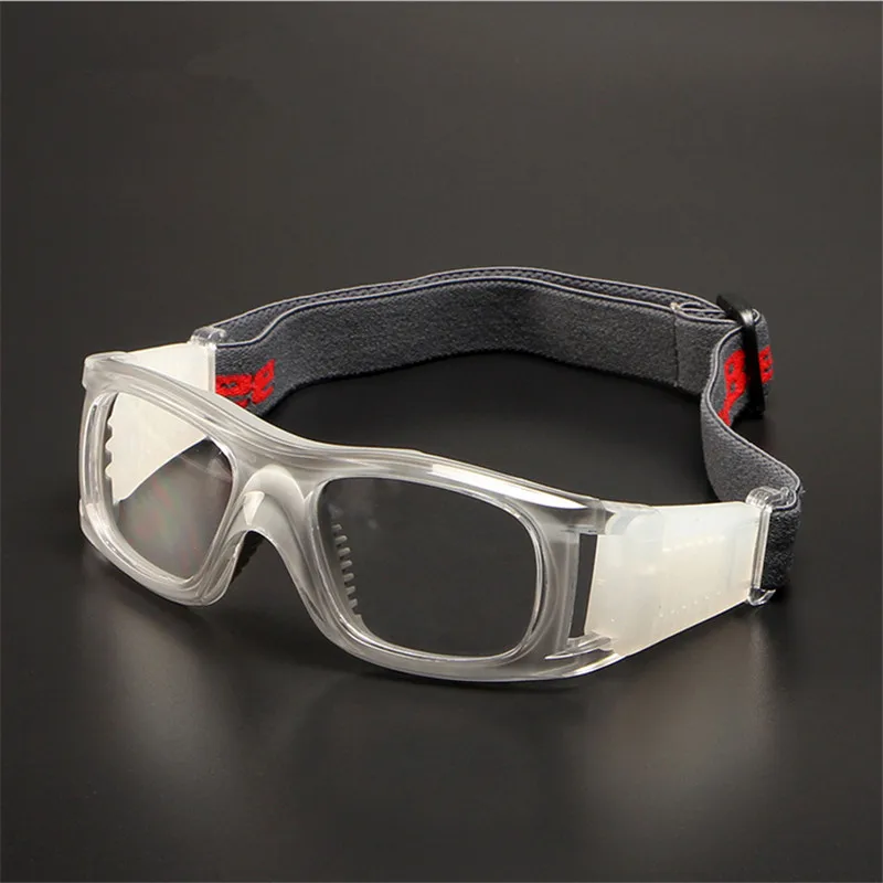 Спортивные очки, баскетбольные очки, очки по рецепту, стеклянная оправа, футбольные защитные очки, уличные оправа для оптических линз на заказ dx070 - Цвет оправы: Серый