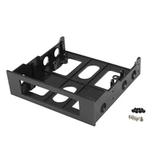Cewaal Professional 3.5” to 5.25” Drive Bay Computer Case Adapter Mounting Bracket USB Hub Floppy Harddisk Boxs