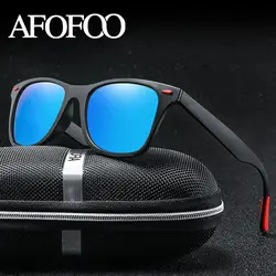 AFOFOO бренд классический дизайн поляризованных солнцезащитных очков Для женщин Для мужчин Путешествия вождения солнцезащитные очки