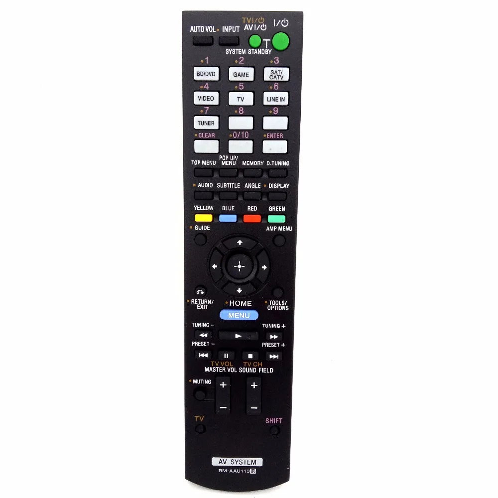 Пульт дистанционного управления для SONY AV RM-AAU113 HT-DDW3500 STR-DH520 HT-SS380