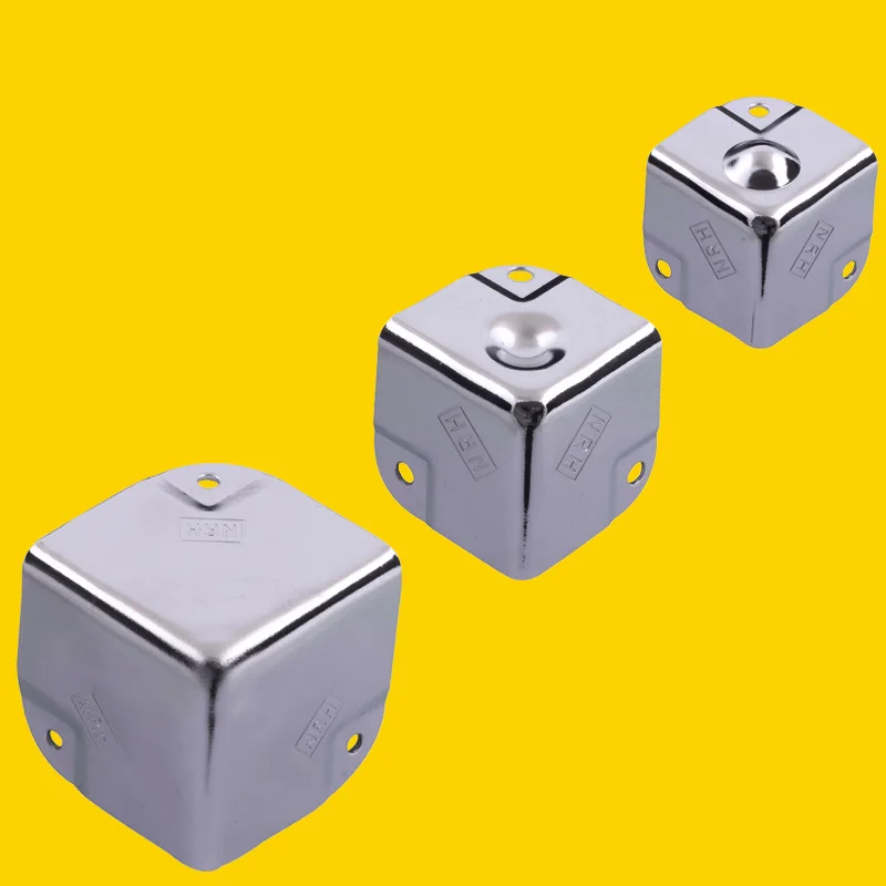 

Corner Code Aluminum Angle Wooden Three-Sided Metal Edging Furniture Hardware Fittings Connector Air Box Speaker Appliances