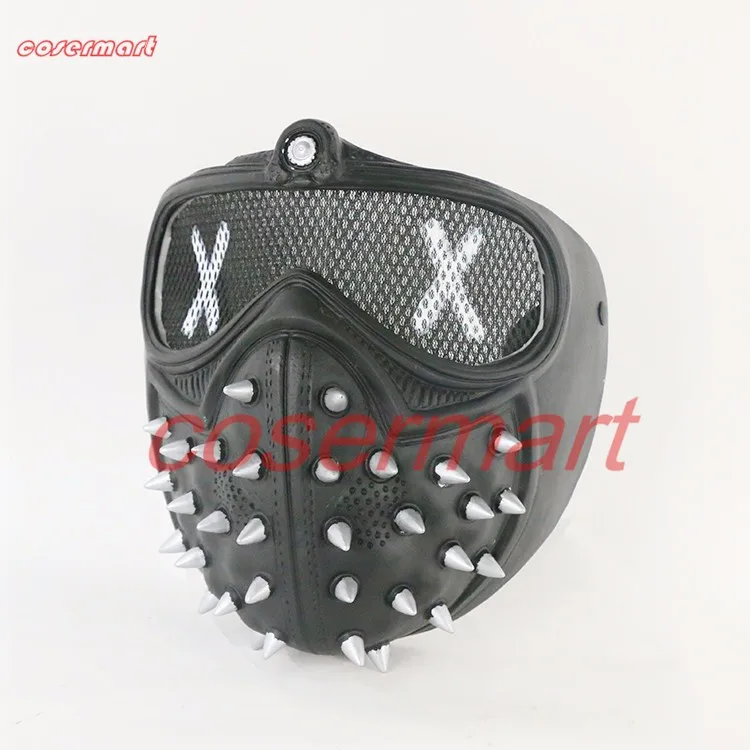 Game Cosplay Mask Watch Dogs 2 Mask Marcus Holloway Mask Casual Tangerine Mask Halloween Party Prop (7)