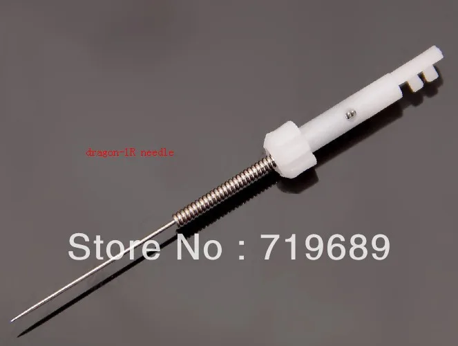 

Free shipping 50 pieces 1 Prong Round Needle of Permanent Makeup Tattoo Dragon Machine