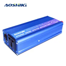 New 12v to 220v inverter power 500W pure sine wave inverter direct-selling vehicle household