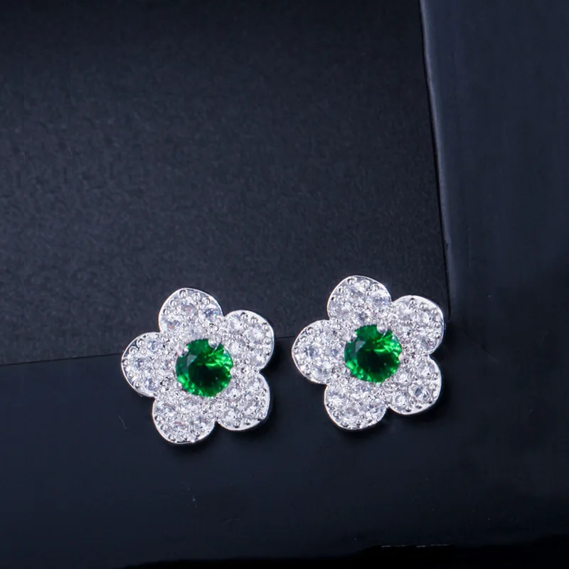green earring