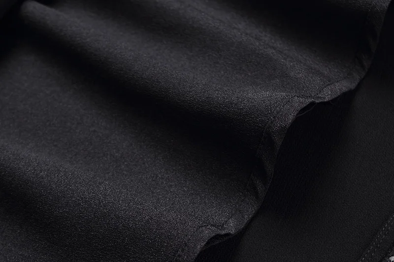 S-4xl 5xl сексуальные прозрачные сетчатые кружевные лоскутные платья Новые Осенние плиссированные платья длиной до колена с рукавом три четверти женская одежда большого размера 5882