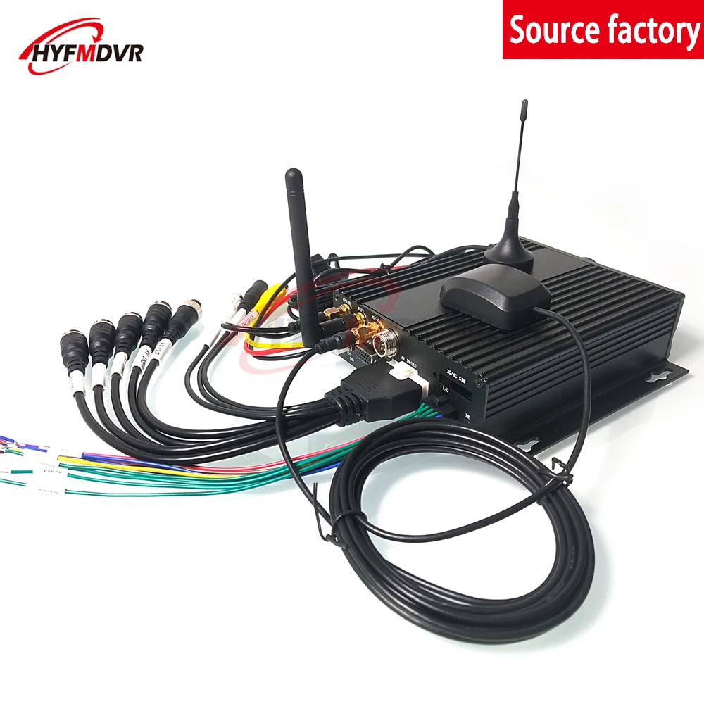 С фабрики 5 CH Двойной SD карты циклическая запись 4G gps wifi удаленный видео видеорегистратор MDVR деловой автомобиль/такси/Slag автомобиль