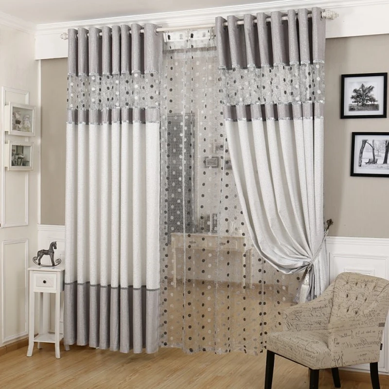 высокое качество изготавливающих занавес птица гнезда пряжи окно современных