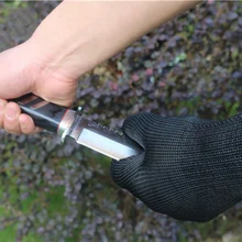 Длинные порезные рабочие перчатки с проволокой из нержавеющей стали защитные перчатки металлические тактические Мясник стальная перчатка