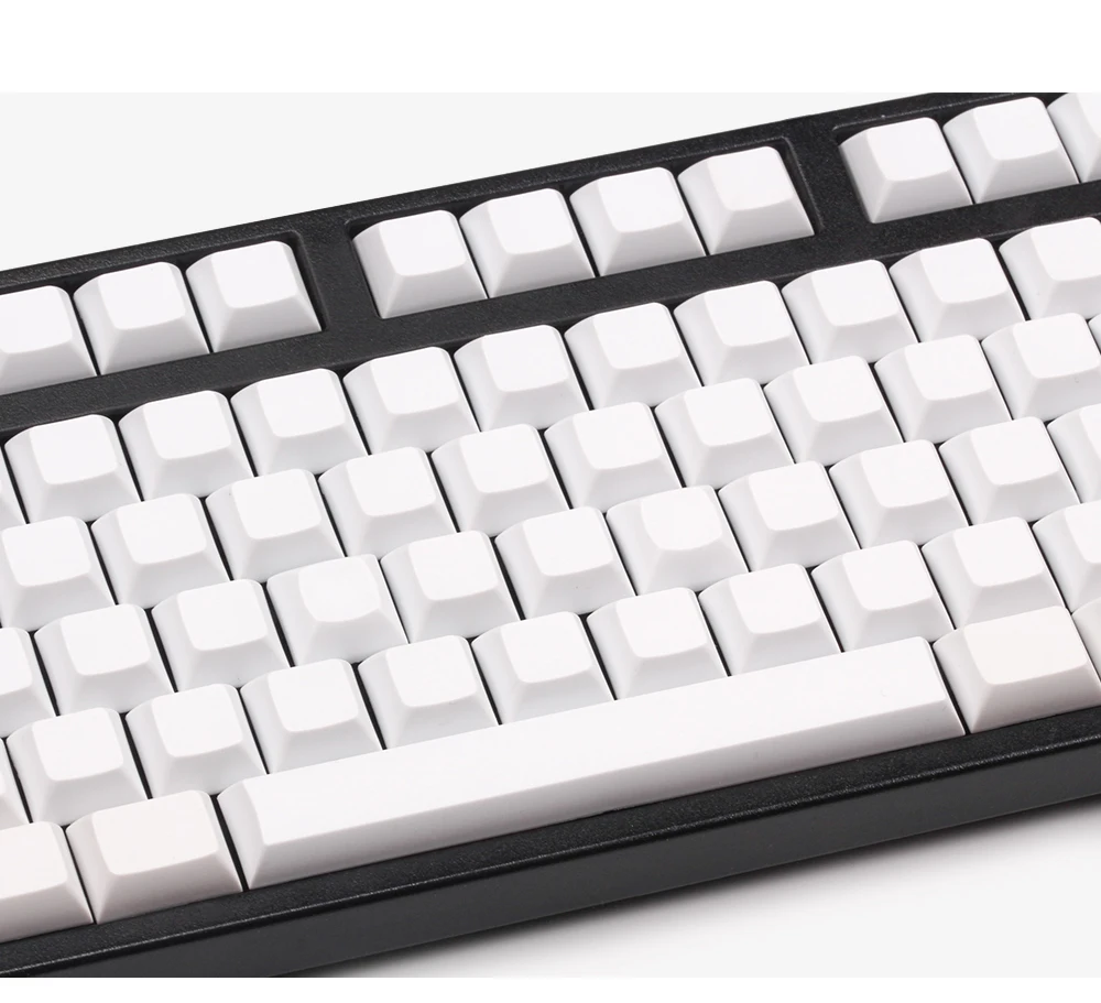 Dsa keycaps пустые печатные 108 толстые pbt для механической клавиатуры Dsa профили ISO ANSI макет