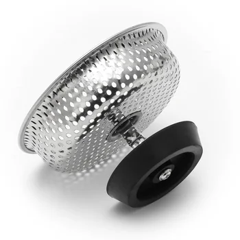 

Mesh Kitchen Stainless Steel Sink Strainer Disposer Plug Drain Stopper Filter