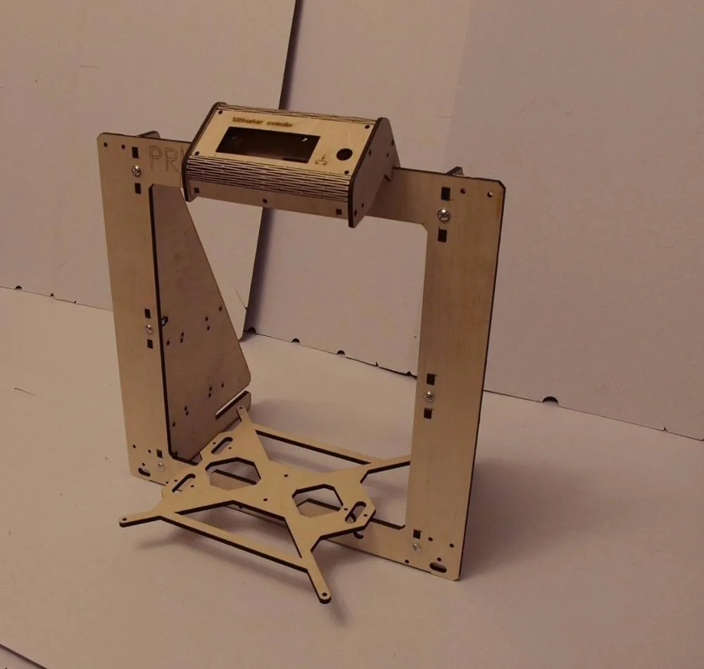 3d принтер Reprap Mendel Prusa i3 Рамка 6 мм фанера+ винты+ ЖК-держатель