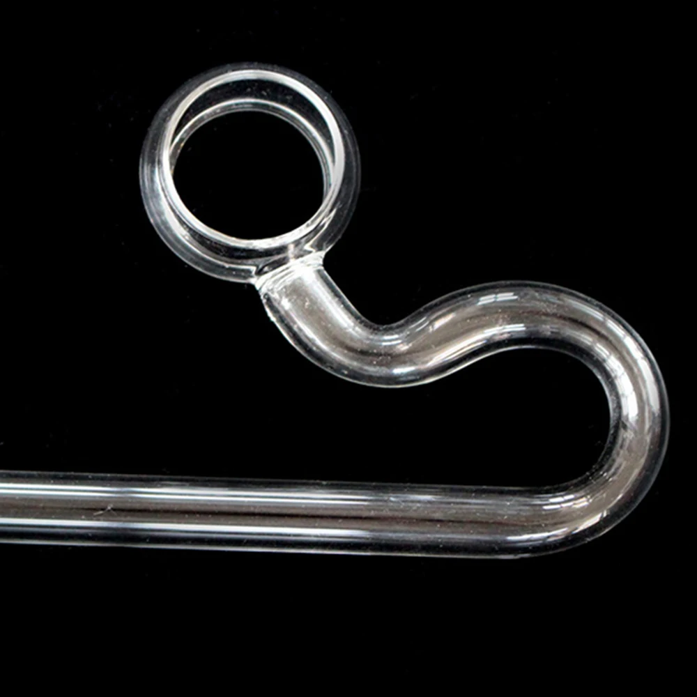 Aquarium Glass Lily Pipe Inflow Outflow Pipe ADA Style Glass Inlet Outlet Water Pipe for Fish Tank