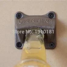 НОВОЕ В Чугуна консервный нож настенный открывалка для бутылок пива инструменты пивной бар инструменты творческий