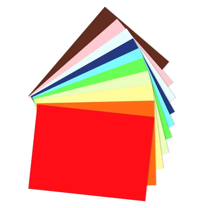 

Deli Colored Card Paper 180g Children Handmade Origami Paper Mixed Colors Kids Creative DIY Colored Card Paper Art Supplies