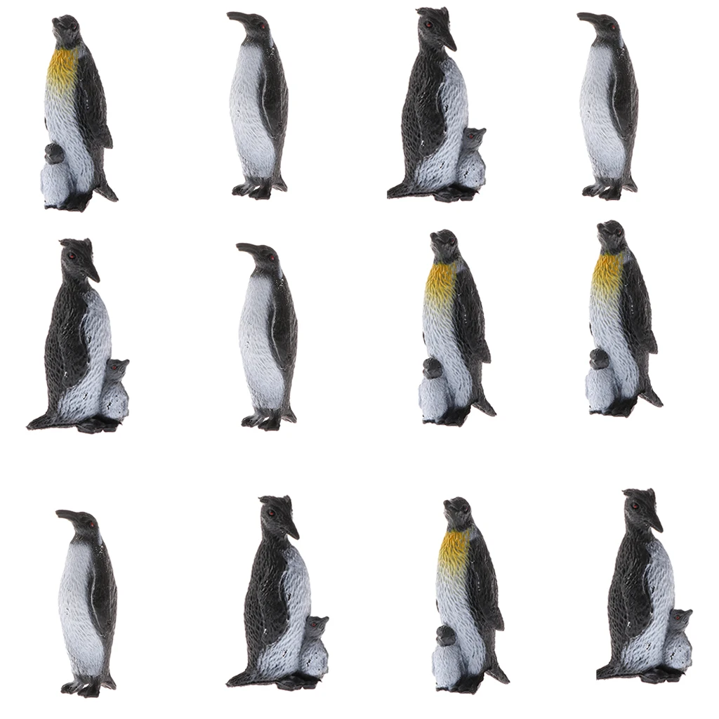 small plastic penguin toys