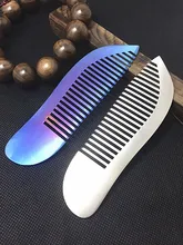 EDC Original Ultra-light Pure Titanium Does Not Rust Anti-static Titanium Comb Health Personality Art Titanium Comb EDC Original Ultra-light Pure Titanium Does Not Rust Anti-static Titanium Comb Health Personality Art Titanium Comb