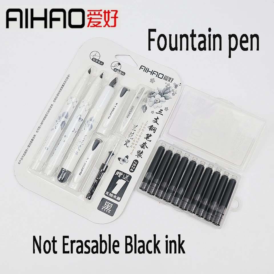 AIHAO2824 3 шт. набор авторучек 10 чернильная каллиграфическая ручка для студентов