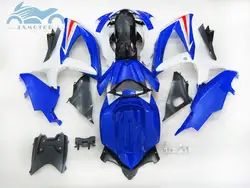 Обновление 100% подходит форма обтекатели комплект для SUZUKI GSXR600 750 2008-2010 K8 GSXR 600 K8 K9 08 09 10 мотоцикл обтекатель синий белый