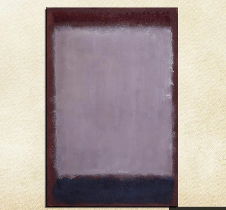 Классическая картина маслом Mark Rothko Still life рисование искусство без рамки холст