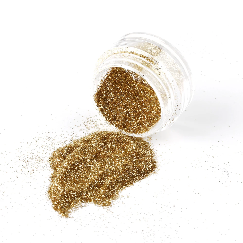 

1 Box Diamond Highlight Sparkly Makeup Glitter Loose Powder Eye Glitter Pigment Eyes Cosmetic Tools Silver/Gold 3g