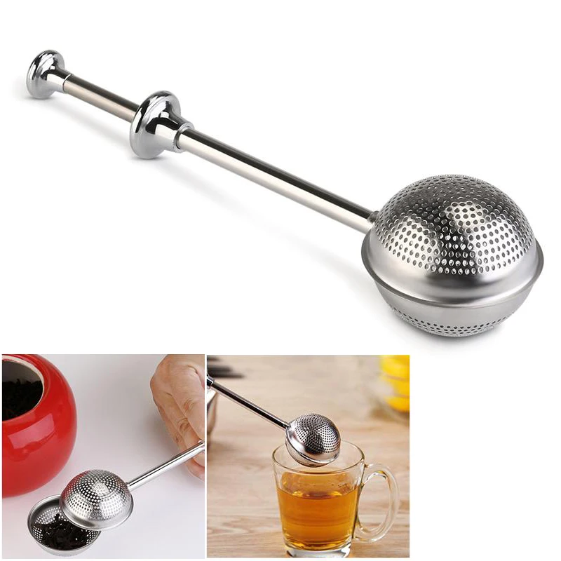 Premium Stainless Steel Teapot Tea Strainer Ball Shape Mesh Tea Infuser