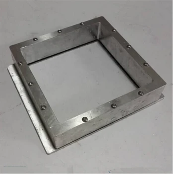

DIY SLA DLP 3D printer parts 115 *115 mm aluminum alloy Resin Tank High transmittance quartz glass resin tank