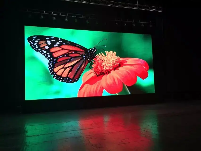 

2020 new LED large screen high quality indoor Stage rental LED display p4 512*512*80mm (Including receiving card and cable.)