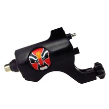 Черный RCA Интерфейс Facebook Епископ Ротари Татуировки Machine Gun профессиональный Перманентный Макияж Машина maquina де tatuagem tatuaje