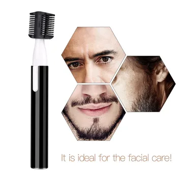 

Women and Men Hair Trimmer Clipper Men Portable Electric Eyebrow Shaver Hair Removal Blade Trimmer Razor Eyebrow Shaper S42