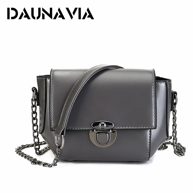 

DAUNAVIA brand 2017 new women vintage casual PU leather small packages ladies shoulder messenger crossbody bags