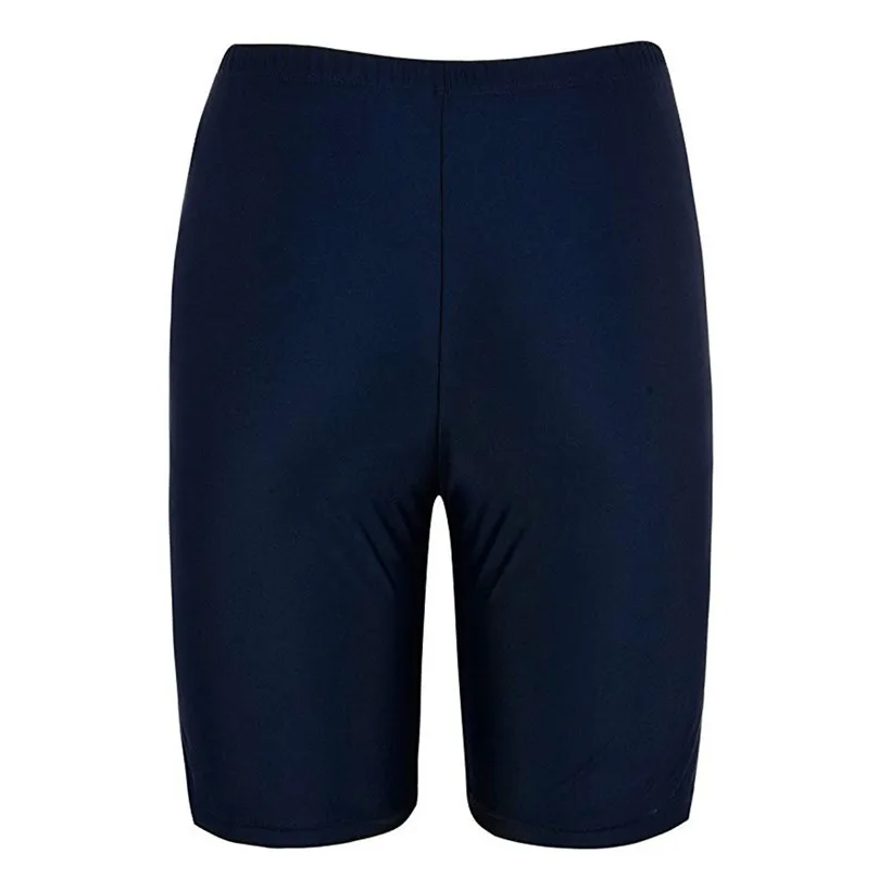 Women Sport Sunscreen Elastic Bathing Bottom Skinny Capris Swim Shorts Trunks Swimming pants 2019 new #2J08 (5)