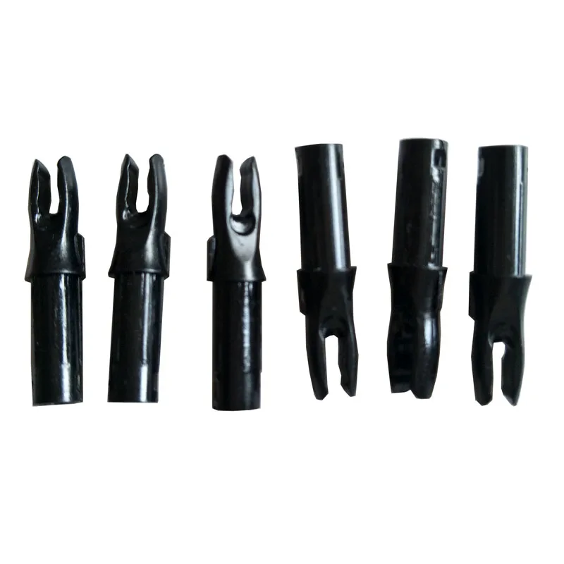 Seta para id Haste da Flecha de Fibra de Vidro de Tiro Archery Nock Inserção 6.2mm Carbono - Caça Arrow Acessório 50 Pcs 9 Esporte e Lazer