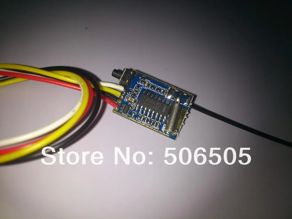 

UHF 200mW video wireless transmitter UHF video transmitter AV Transmission Module